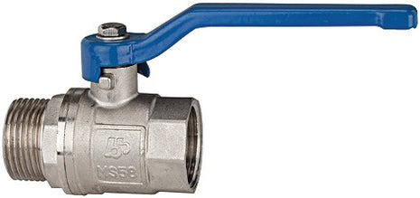 Valvola a sfera RIEGLER in ottone VALVOLA LINEA 47,80 mm G 1 1/2 ″ ( 4588880185 )