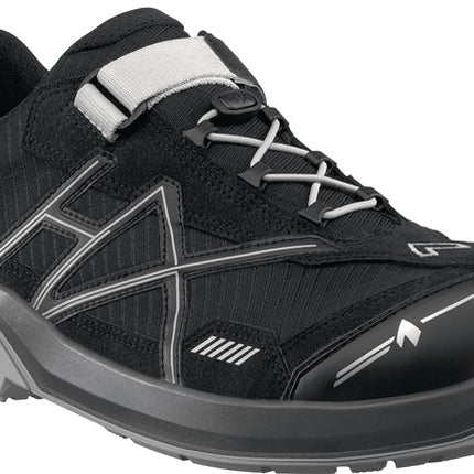 HAIX safety shoe CONNEXIS low size 10 (45) black/silver ( 4721000605 )