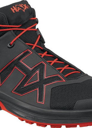 HAIX leisure shoe CONNEXIS Go GTX mid size 9.5 (44) black/red ( 4721000714 )