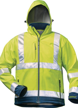 ELYSEE high-visibility softshell jacket LIAM size XXL ( 8000142493 )