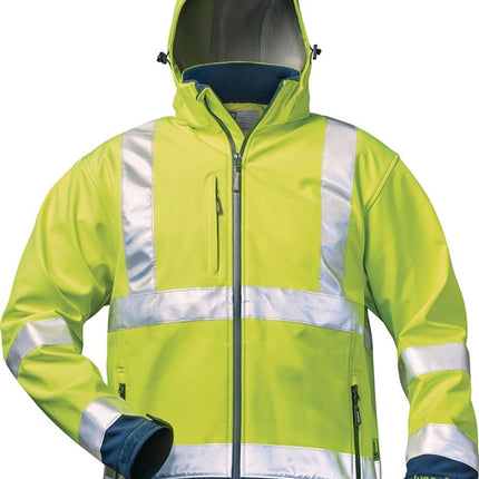 ELYSEE high-visibility softshell jacket LIAM size XXL ( 8000142493 )