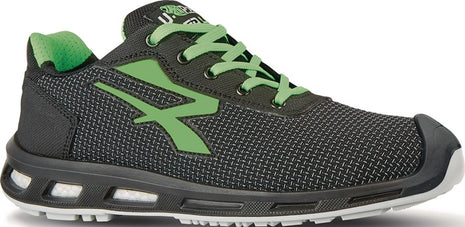 U.POWER safety shoe RedLion STRONG size 42 black/green ( 8000419863 )