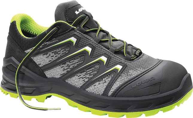 LOWA scarpa di sicurezza Larrox Work GTX grey Lo taglia 47 grigio/verde ( 8000468872 )