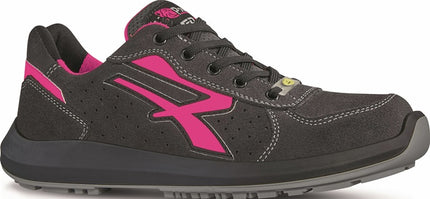 U.POWER scarpa di sicurezza da donna RU20156 ELECTRA taglia 40 nero/rosa ( 8000477264 )