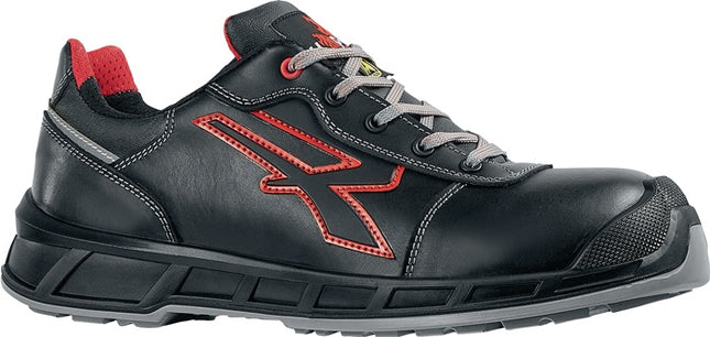 U.POWER safety low shoe Billie size 46 black/red ( 8000489006 )