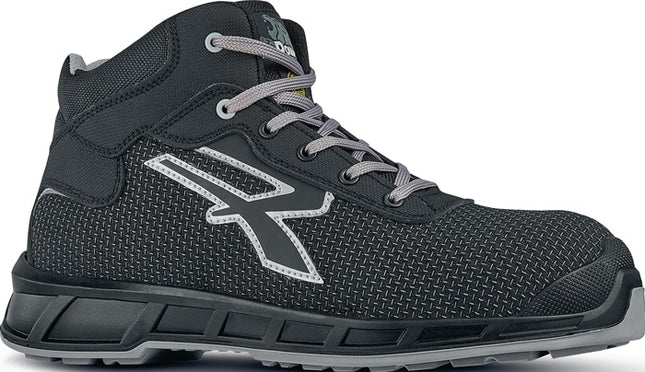 U.POWER botas de seguridad Morrison tamaño 43 negro-gris ( 8000489033 )