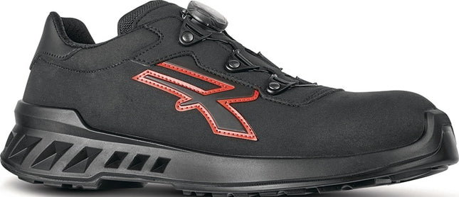 Niskie buty ochronne U.POWER Caesar rozmiar 42 czarny/czerwony ( 8002411822 )