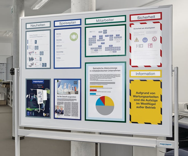 MAGNETOPLAN Magnetrahmen  DIN A4 blau ( 9000483022 )
