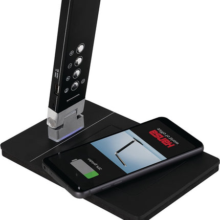 HANSA Schreibtischleuchte  Aluminium schwarz Höhe max. 420 mm ( 9000483058 )