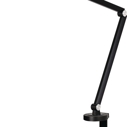 HANSA desk lamp LED Zirkon aluminium, ABS, iron, PC black ( 9000483602 )