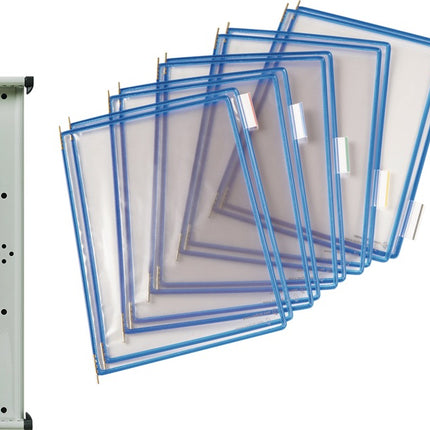 TARIFOLD Wandhalter  10 Sichttafeln blau ( 9000492055 )