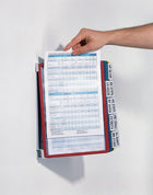 DURABLE Wandhalter  10 Sichttafeln ( 9000492460 )