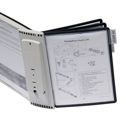 DURABLE Wandhalter  10 Sichttafeln ( 9000492464 )