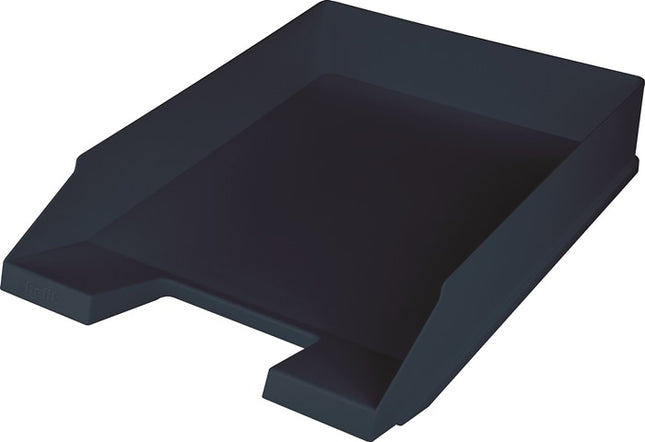 HELIT vassoio per lettere DIN A4-C4 in plastica nera ( 9000493459 )