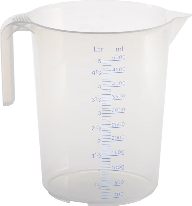 HÜNERSDORFF measuring jug 5000 ml polypropylene transparent ( 9000495149 )