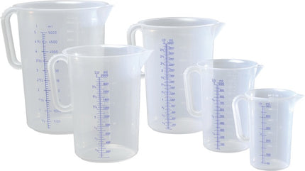 HÜNERSDORFF measuring jug 3000 ml polypropylene transparent ( 9000495153 )