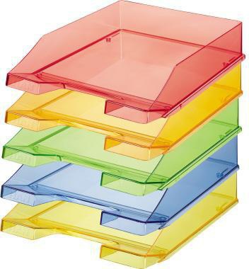 HAN Bandeja para cartas HAN KLASSIK DIN A4 DIN C4 poliestireno color: naranja transparente (9199107229)