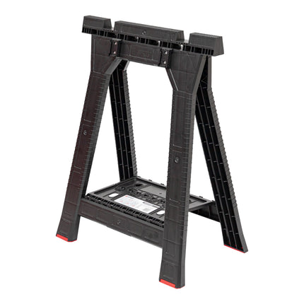 Toolbrothers RHINO Juego de caballetes de taller + Custom Connect 580 x 770 mm 350 kg de capacidad de carga