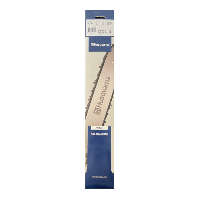 Husqvarna guide bar saw bar chain bar 40 cm 3/8" mini 56 TG 1.3 mm ( 501 95 92-56 ) fits 321 EL / 135 / 240 / 240 e-series / T540 XP / T540 XP II / 236 / T435