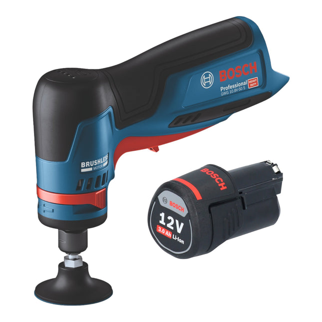 Bosch GWG 12V-50 S Amoladora recta profesional a batería 12 V 6 mm sin escobillas + 1x acumulador 3,0 Ah - sin cargador