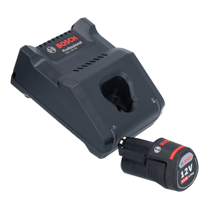 Bosch GWG 12V-50 S Profesjonalna akumulatorowa szlifierka prosta 12 V 6 mm bezszczotkowa + 1x akumulator 3,0 Ah + ładowarka