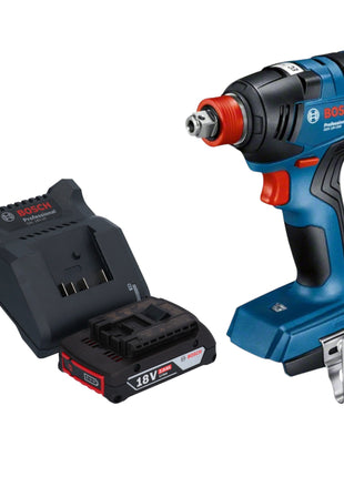 Bosch GDX 18V-200 Professional Clé à chocs rotative sans fil 18 V 200 Nm sans balais + 1 batterie 2,0 Ah + chargeur