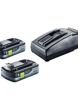 Festool KHC 18 EB-Basic akumulatorowy młot kombi 18 V 2,6 J SDS-Plus bezszczotkowy + 2x akumulator 4,0 Ah + ładowarka + systainer