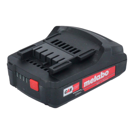 Metabo BS 18 LT taladradora atornilladora a batería 18 V 60 Nm + 1x batería recargable 2,0 Ah + metaBOX - sin cargador