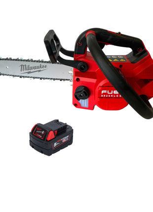 Milwaukee M18 FTHCHS30-551 Motosega a batteria con impugnatura superiore 18 V 30 cm + 1x batteria 5.0 Ah - senza caricabatterie