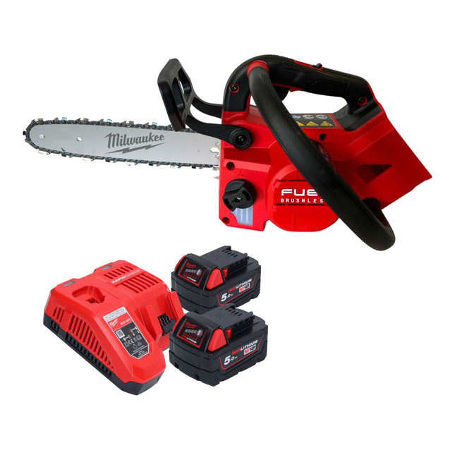 Milwaukee M18 FTHCHS30-552 Cordless Top Handle Chainsaw 18 V 30 cm + 2x battery 5.0 Ah + charger