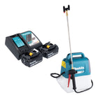 Spruzzatore a pressione a batteria Makita DUS 054 RM2 18 V 5,0 l 3,0 bar + 2x batteria ricaricabile 4,0 Ah + caricabatterie