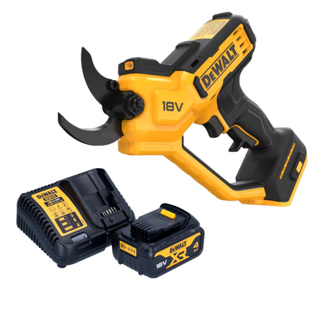 DeWalt DCMPP 568 M1 cordless pruning shears 18 V 38 mm + 1x rechargeable battery 4.0 Ah + charger