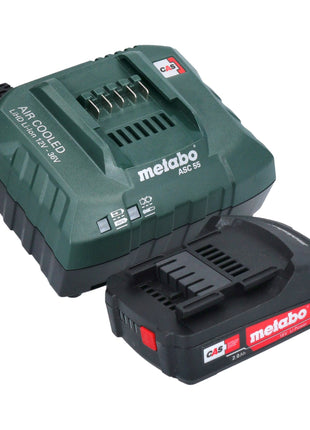 Metabo SSE 18 LTX Compact cordless reciprocating saw 18 V 13 mm + 1x rechargeable battery 2.0 Ah + charger