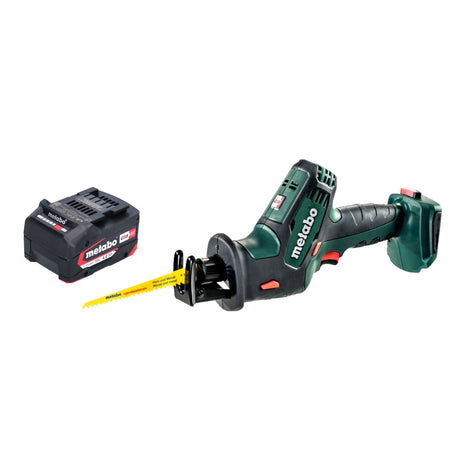 Metabo SSE 18 LTX Compact cordless reciprocating saw 18 V 13 mm + 1x rechargeable battery 4.0 Ah - without charger