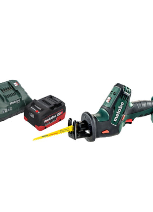 Metabo SSE 18 LTX Compact Akku Reciprosäge Säbelsäge 18 V 13 mm + 1x LiHD Akku 5,5 Ah + Ladegerät