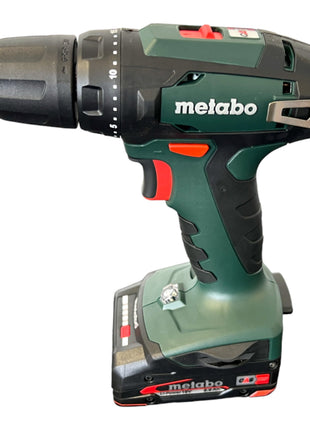 Metabo BS 18 cordless drill driver set 18 V 48 Nm ( 602207580 ) + 1x rechargeable battery 2.0 Ah + charger + bit box + bag