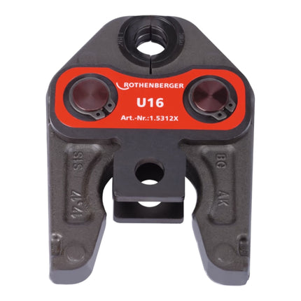 Ganascia di pressatura Rothenberger Standard U16 Larghezza nominale 16 mm ( 015312X )