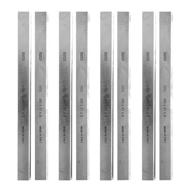 DeWalt 4x DE 7333 HSS planer blade 260 mm (8 pcs.) for D27300