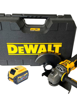 DeWalt DCG 460 NK cordless angle grinder 54 V FlexVolt 230 mm brushless + 1x rechargeable battery 6.0 Ah + case - without charger