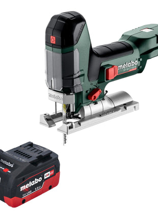 Seghetto alternativo a batteria Metabo ST 18 LT 130 BL 18 V 130 mm senza spazzole + 1x batteria LiHD 5,5 Ah - senza caricabatterie