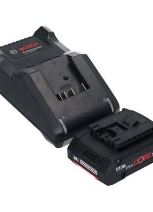 Bosch GWS 18V-15 PSC Professional amoladora angular a batería 18 V 125 mm BITURBO sin escobillas + 1x batería ProCORE 4,0 Ah + cargador + L-Boxx