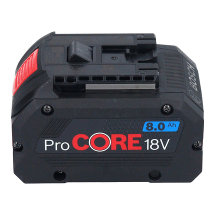 Bosch GWS 18V-15 PSC Professional Meuleuse angulaire sans fil 18 V 125 mm BITURBO Brushless + 1x batterie ProCORE 8,0 Ah + L-Boxx - sans chargeur