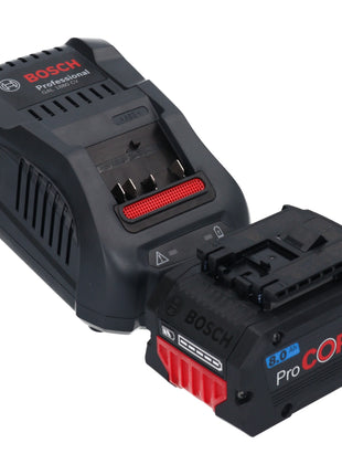 Bosch GWS 18V-15 PSC Professional Akku Winkelschleifer 18 V 125 mm BITURBO Brushless + 1x ProCORE Akku 8,0 Ah + Ladegerät + L-Boxx