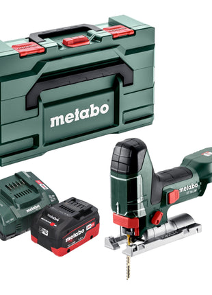 Metabo ST 18 L 90 seghetto alternativo a batteria 18 V 90 mm + 1x batteria LiHD 5,5 Ah + caricatore + metabox