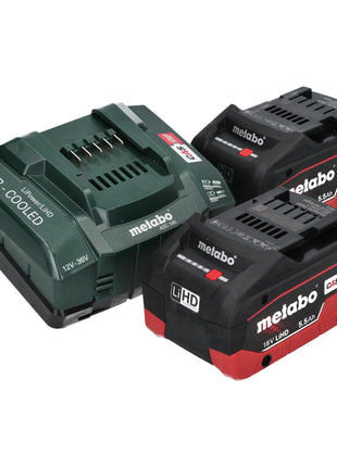 Metabo ST 18 L 90 cordless jigsaw 18 V 90 mm + 2x LiHD battery 5.5 Ah + charger + metabox