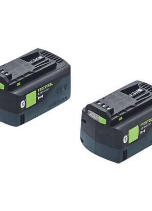 Festool KSC 60 EB-Basic KAPEX  Scie à onglets sans fil 18 V / 36 V 216 mm Brushless + 2x batterie 5,0 Ah - sans chargeur