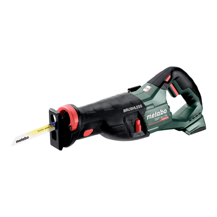 Metabo SSEP 18 LT BL Scie sabre sans fil 18 V 32 mm Brushless + 1x batterie LiHD 8,0 Ah + Metabox - sans chargeur