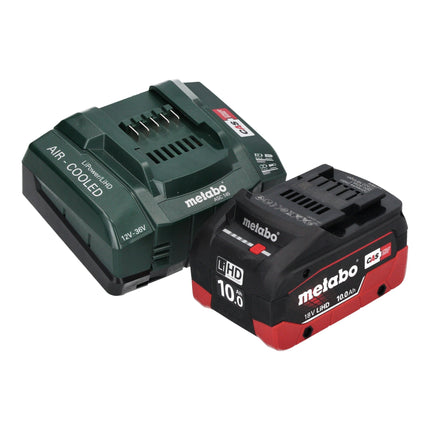 Akumulatorowa pilarka szablasta Metabo SSEP 18 LT BL 18 V 32 mm bezszczotkowa + 1x akumulator LiHD 10,0 Ah + ładowarka + metabox