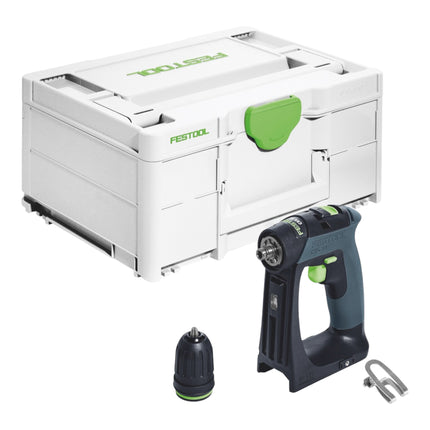 Festool CXS 18-Basic taladro atornillador a batería 18 V 40 Nm sin escobillas + 1x batería recargable 4,0 Ah + cargador rápido + systainer