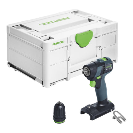 Festool TXS 18-Basic cordless drill driver 18 V 40 Nm brushless + 1x rechargeable battery 4.0 Ah + quick charger + systainer